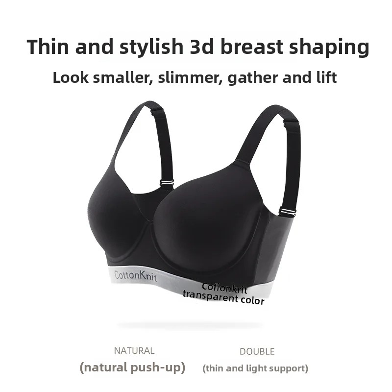 Cotton Bra Everyday - บราไร้สาย KUCLUT เซ็กซี่ บราออกกำลังกายแบบบาง ไร้โครง ไซส์ใหญ่