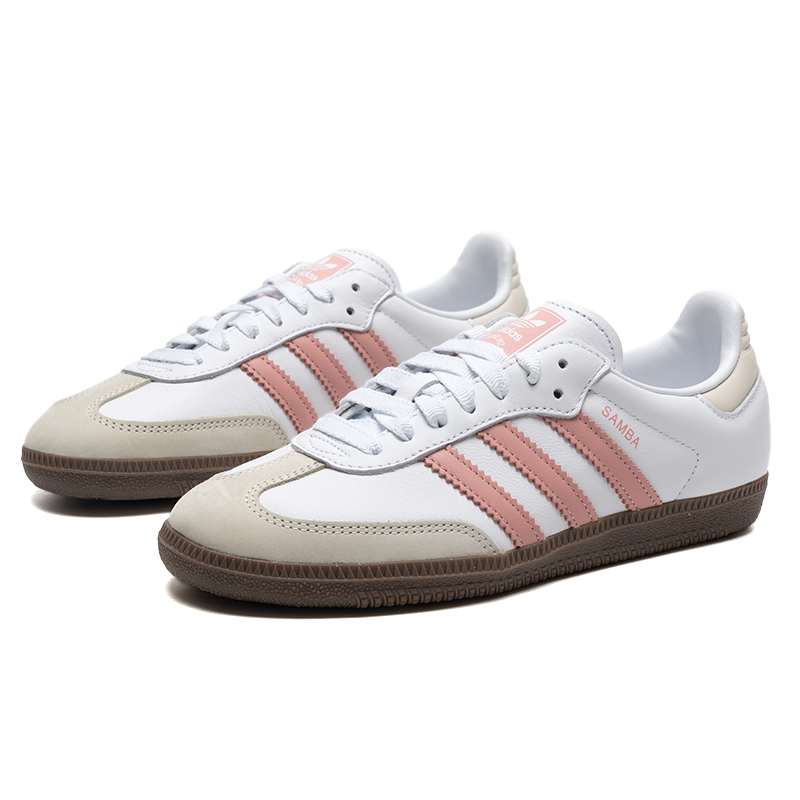 Adidas Shoes Samba - อาดิดาส ออริจินัลส์ แซมบา โอจรองเท้าลำลองสตรีแฟชั่นย้อนยุครองเท้าลำลองแบบ Low-Top สบาย
