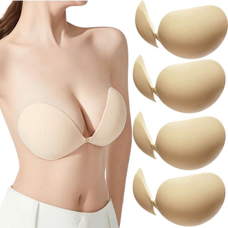 บราดันทรงแบบติดกาว ซิลิโคนเสริ - Strapless Bra Adhesive บทวิจารณ์และราคา