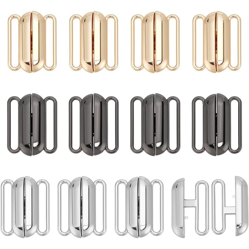 12 ชุด 3 สีปิดด้านหน้าบิกินี่  - Nursing Bra Clip บทวิจารณ์และราคา