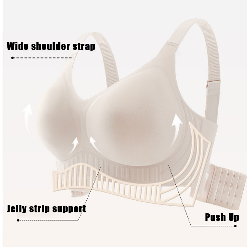 บราไร้โครงขนาดใหญ่ ครอบคลุมเต็ - Minimizer Bra Women บทวิจารณ์และราคา