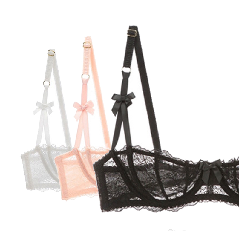 ครึ่งถ้วย Bras สําหรับผู้หญิงช - Demi Bra Balconette บทวิจารณ์และราคา