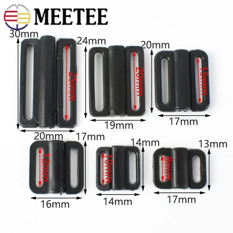 100 ชุด Meetee 8-25 มม.พลาสติก - Nursing Bra Clip บทวิจารณ์และราคา