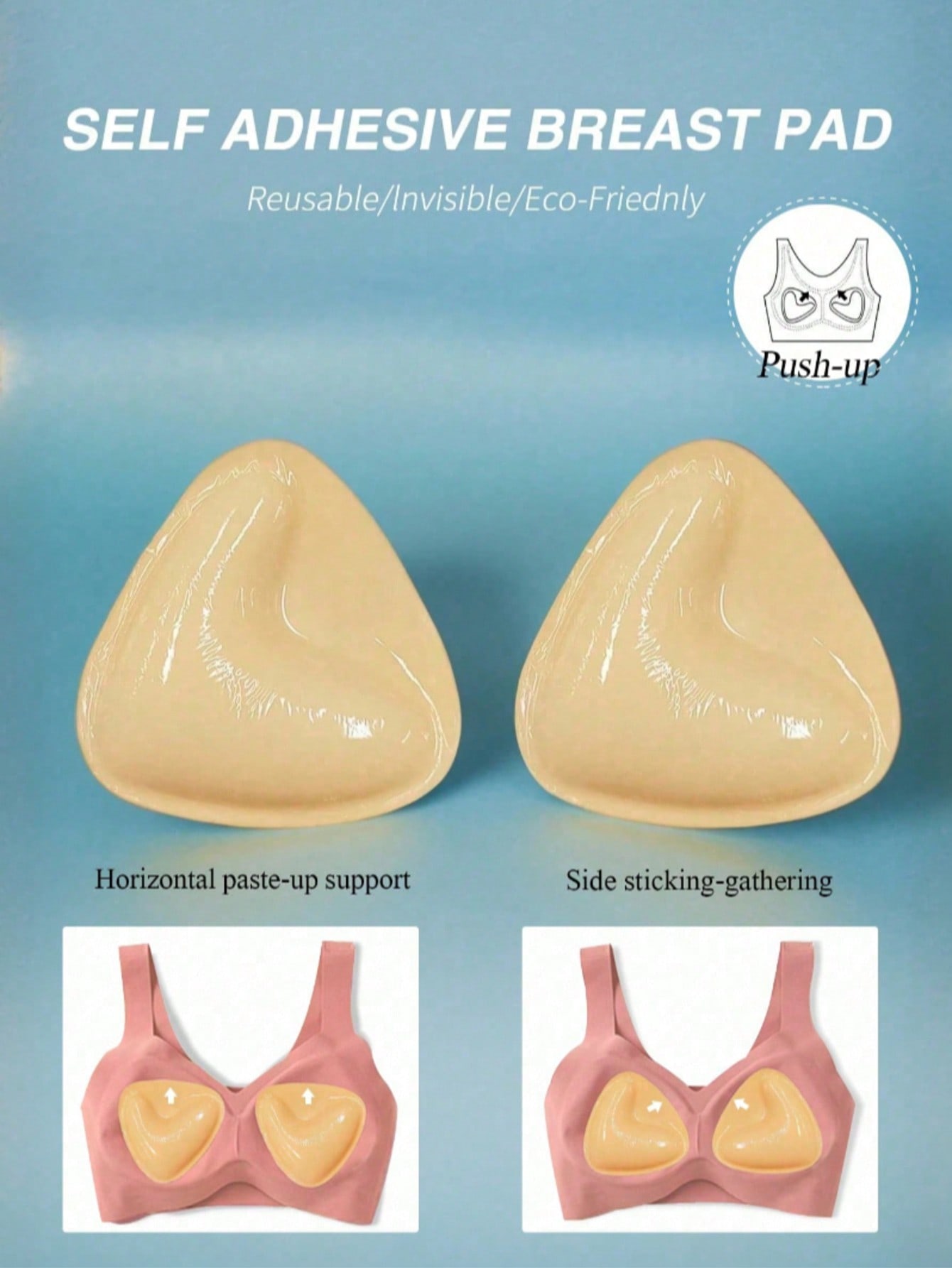2 ชิ้น เทปยกกระชับหน้าอกแบบสอง - Strapless Bra Adhesive บทวิจารณ์และราคา