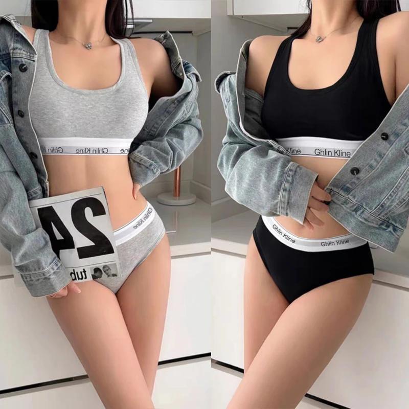 Ghlin Kline ชุดชั้นในสตรีพร้อม - Cotton Bra Everyday บทวิจารณ์และราคา